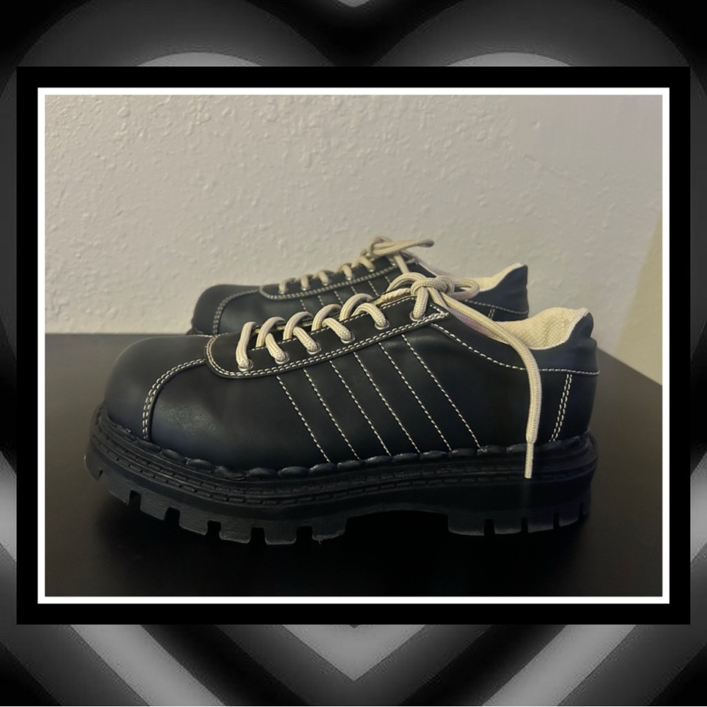 Vintage 90s y2k Chunky Platform Oxfords